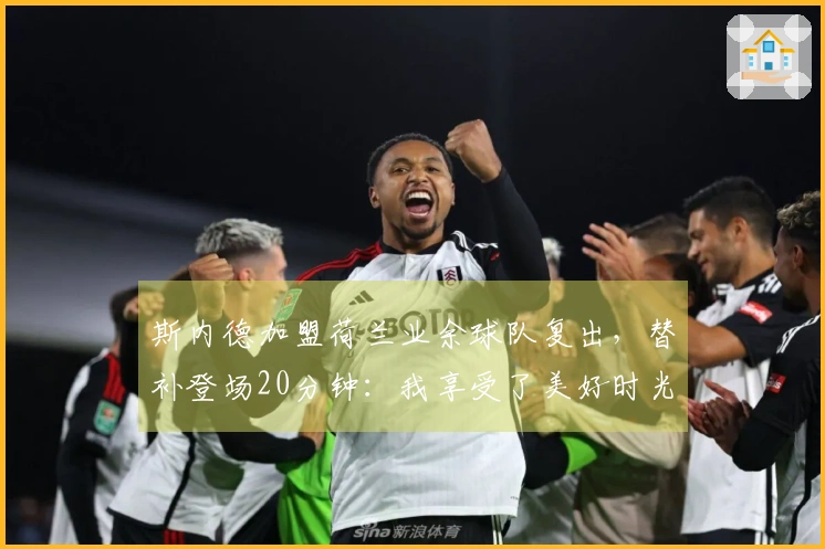 斯内德加盟荷兰业余球队复出，替补登场20分钟：我享受了美好时光